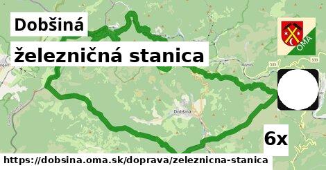 železničná stanica, Dobšiná