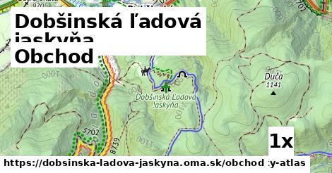 obchod v Dobšinská ľadová jaskyňa