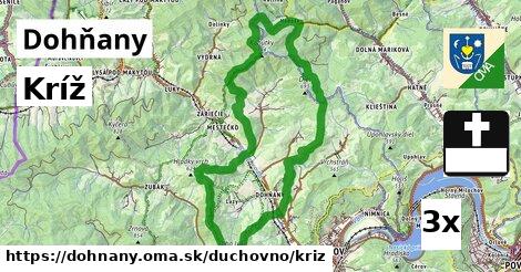 Kríž, Dohňany