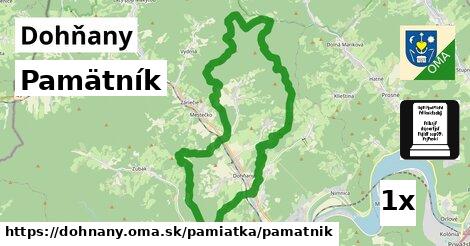 Pamätník, Dohňany