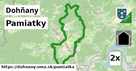 pamiatky v Dohňany