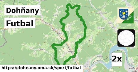 Futbal, Dohňany