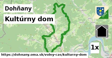 Kultúrny dom, Dohňany