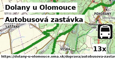 Autobusová zastávka, Dolany u Olomouce