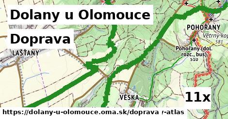 doprava v Dolany u Olomouce