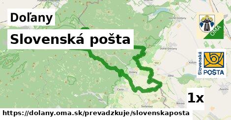 Slovenská pošta, Doľany