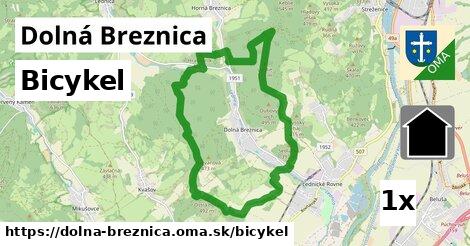 bicykel v Dolná Breznica