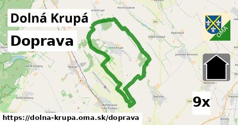 doprava v Dolná Krupá