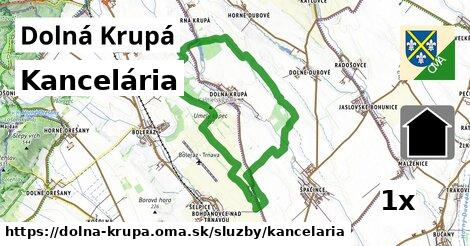 kancelária v Dolná Krupá