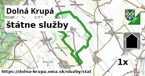 štátne služby v Dolná Krupá