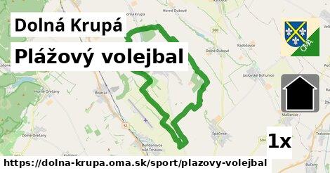 Plážový volejbal, Dolná Krupá