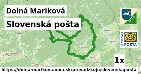 Slovenská pošta, Dolná Mariková
