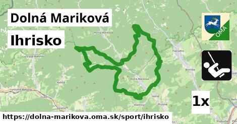 ihrisko v Dolná Mariková