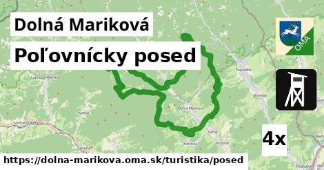 Poľovnícky posed, Dolná Mariková