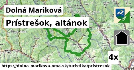 Prístrešok, altánok, Dolná Mariková