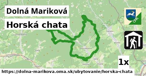 Horská chata, Dolná Mariková