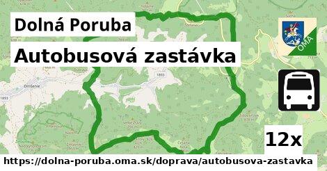 Autobusová zastávka, Dolná Poruba