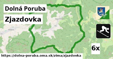 Zjazdovka, Dolná Poruba