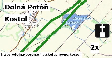 Kostol, Dolná Potôň