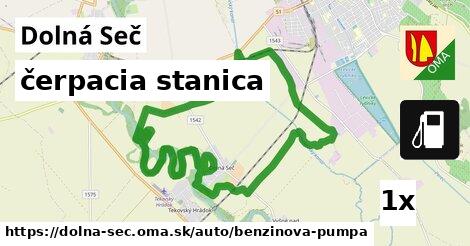 čerpacia stanica, Dolná Seč