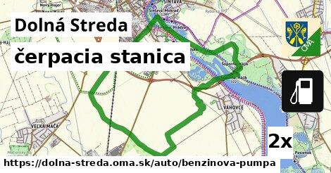 čerpacia stanica, Dolná Streda