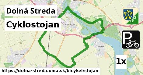 Cyklostojan, Dolná Streda