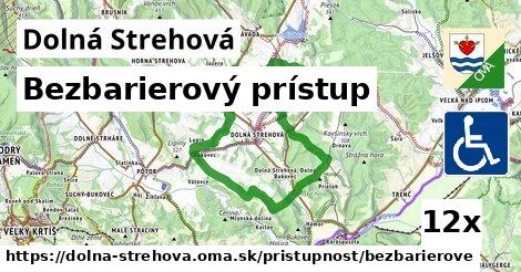 bezbarierový prístup v Dolná Strehová