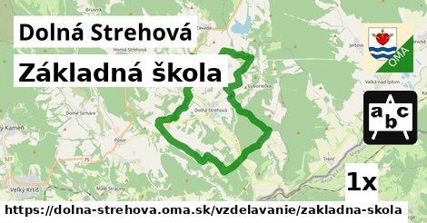 Základná škola, Dolná Strehová