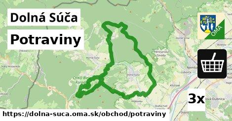 Potraviny, Dolná Súča