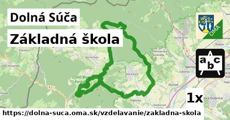 Základná škola, Dolná Súča