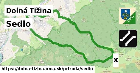 Sedlo, Dolná Tižina