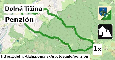 Penzión, Dolná Tižina