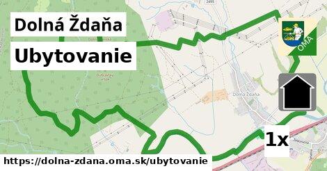 ubytovanie v Dolná Ždaňa