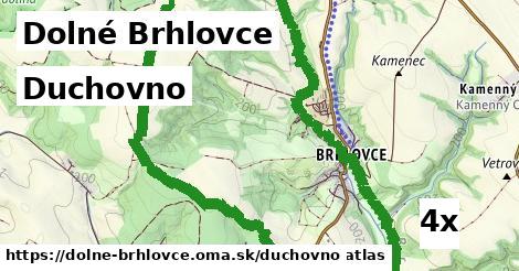 duchovno v Dolné Brhlovce