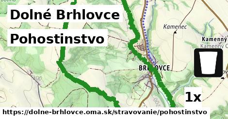 Pohostinstvo, Dolné Brhlovce