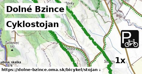 Cyklostojan, Dolné Bzince