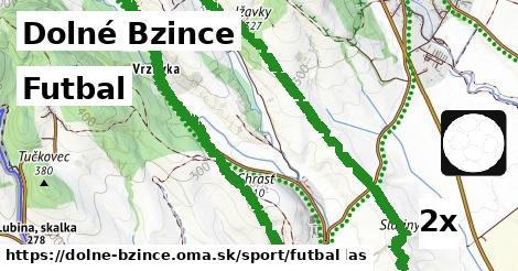 Futbal, Dolné Bzince