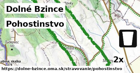 Pohostinstvo, Dolné Bzince