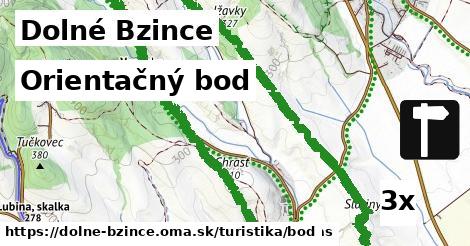 Orientačný bod, Dolné Bzince