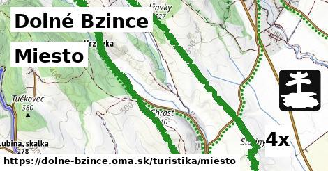 Miesto, Dolné Bzince