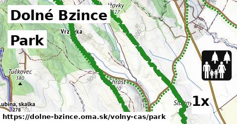 park v Dolné Bzince