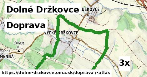 doprava v Dolné Držkovce