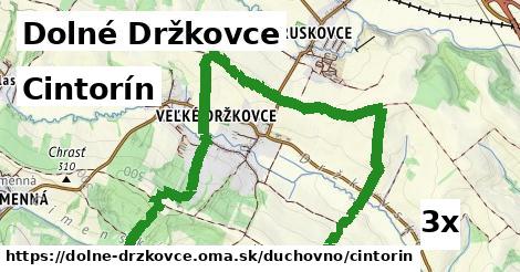 Cintorín, Dolné Držkovce