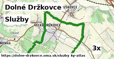 služby v Dolné Držkovce