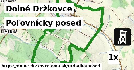 poľovnícky posed v Dolné Držkovce