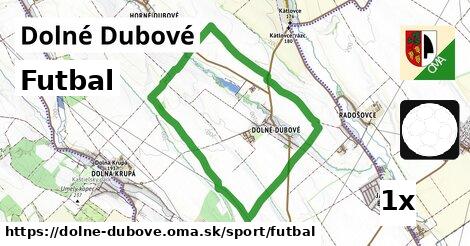 Futbal, Dolné Dubové