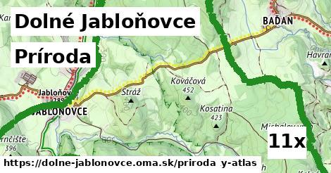 príroda v Dolné Jabloňovce