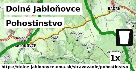 Pohostinstvo, Dolné Jabloňovce