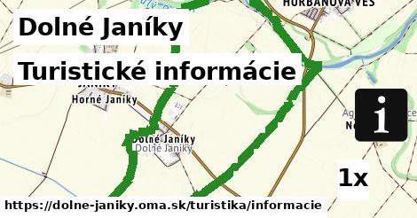 turistické informácie v Dolné Janíky