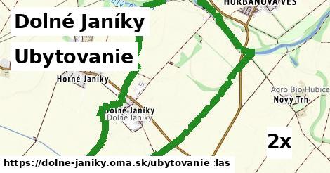 ubytovanie v Dolné Janíky